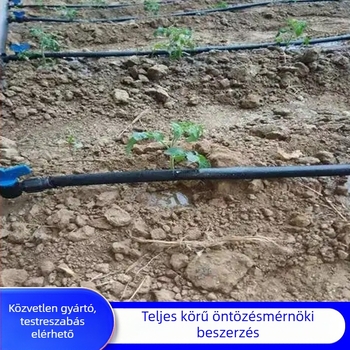 Kétlyukas Patch-Type csepegtető öntözőszalag üvegházas növényekhez (zöldségek, paprika, eper) – Golden Autumn