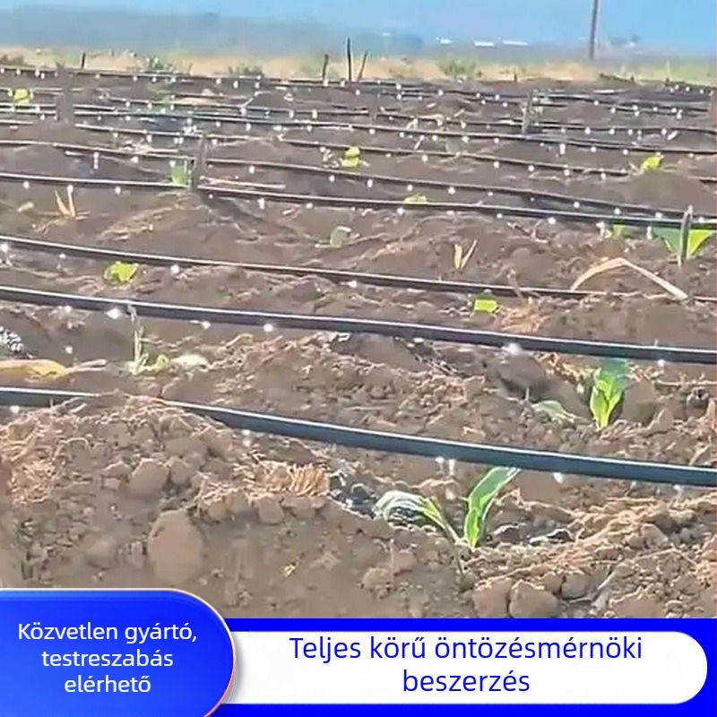 Kétlyukas Patch-Type csepegtető öntözőszalag üvegházas növényekhez (zöldségek, paprika, eper) – Golden Autumn