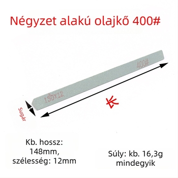 Soochow Mill Szilícium-karbid olajkő szalag polírozáshoz – kör alakú/ háromszög alakú, jade, jadit, achát, borostyán és fémes nefrit számára