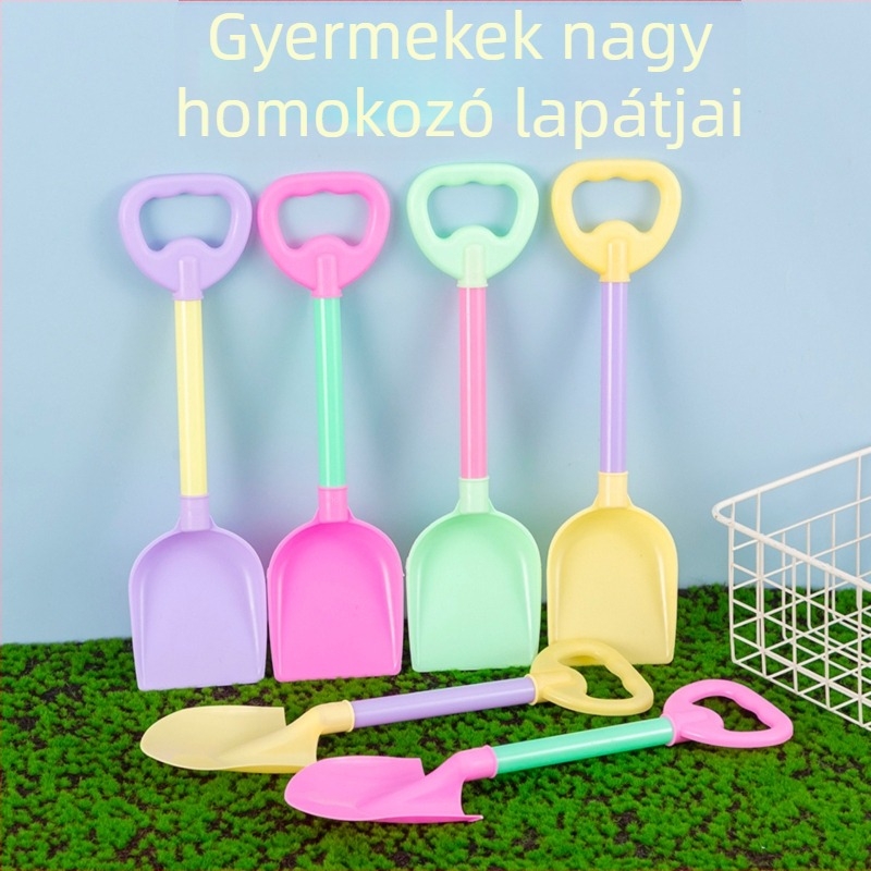 Műanyag homokozó lapát gyerekeknek, 4–6 éveseknek, Hongqi