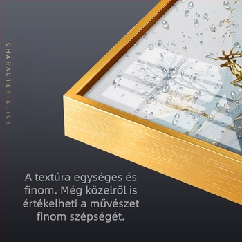 Keresztszemes hímzés – Ünnepi minta, Teljes hímzés, Nappalira, Kézzel készített