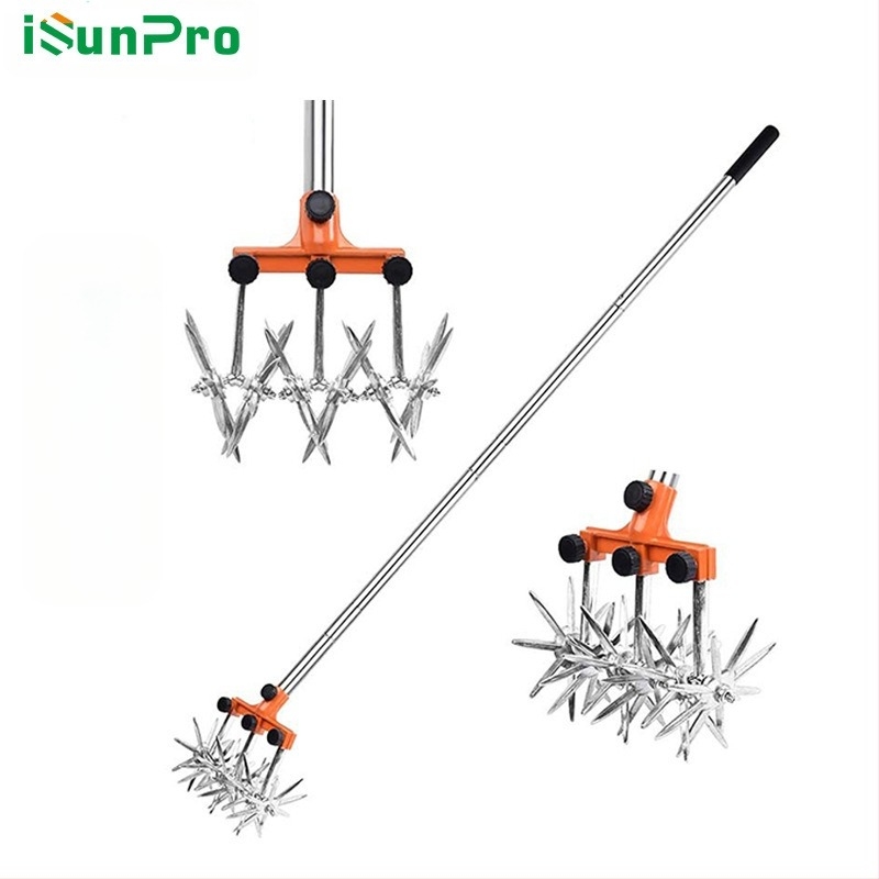 Kerti kézi forgó kultivátor, állítható