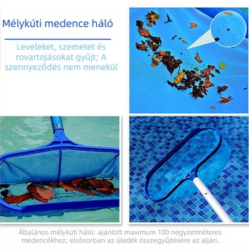 Yutong medence skimmer háló mély zsákkal