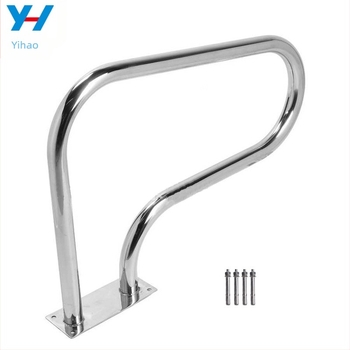 Uszodai kapaszkodók és létrák 304 rozsdamentes acélból, vastított medence létra