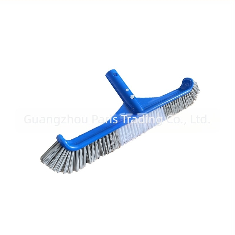 Medence tisztító ecset fal- és aljzat tisztítására saroktervezéssel