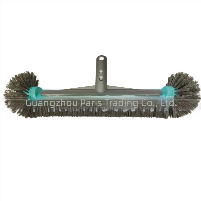 Erősített falra szerelhető kefefej medencékhez, tavakhoz és termálforrásokhoz — professzionális tisztító eszköz