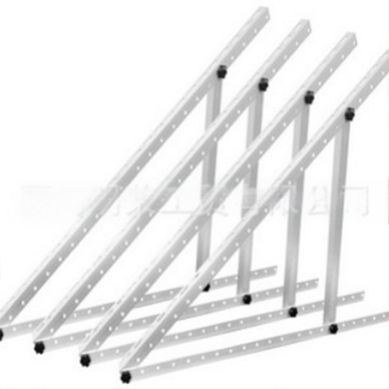 Fotovoltaikus tripod alumíniumötvözetből, tömeg 10 kg, oxidációs felületű