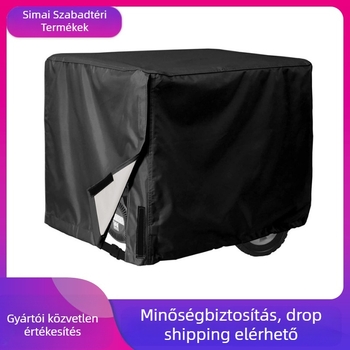 Huzat generátorhoz, kültéri vízálló Oxford anyag 210D/420D, por- és napvédelem, logó nyomtatás, testreszabás