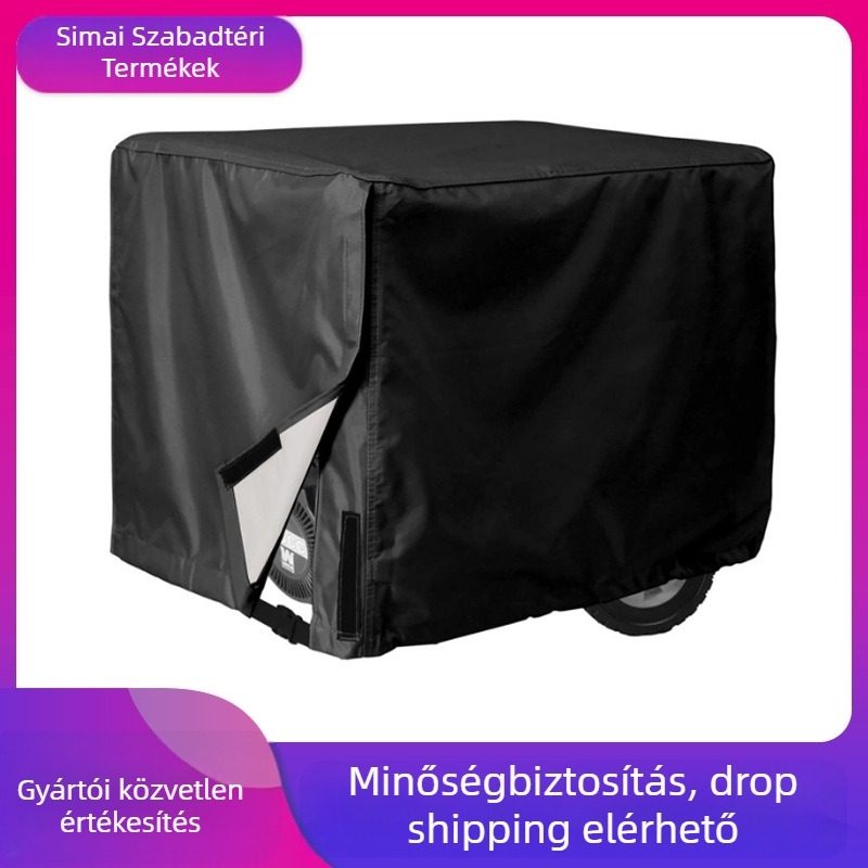 Huzat generátorhoz, kültéri vízálló Oxford anyag 210D/420D, por- és napvédelem, logó nyomtatás, testreszabás