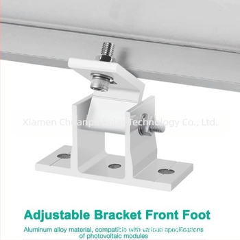 Kawakami Állítható alumínium ötvözetű lábtartók napelemes fotovoltikus rendszerhez – előre és hátra