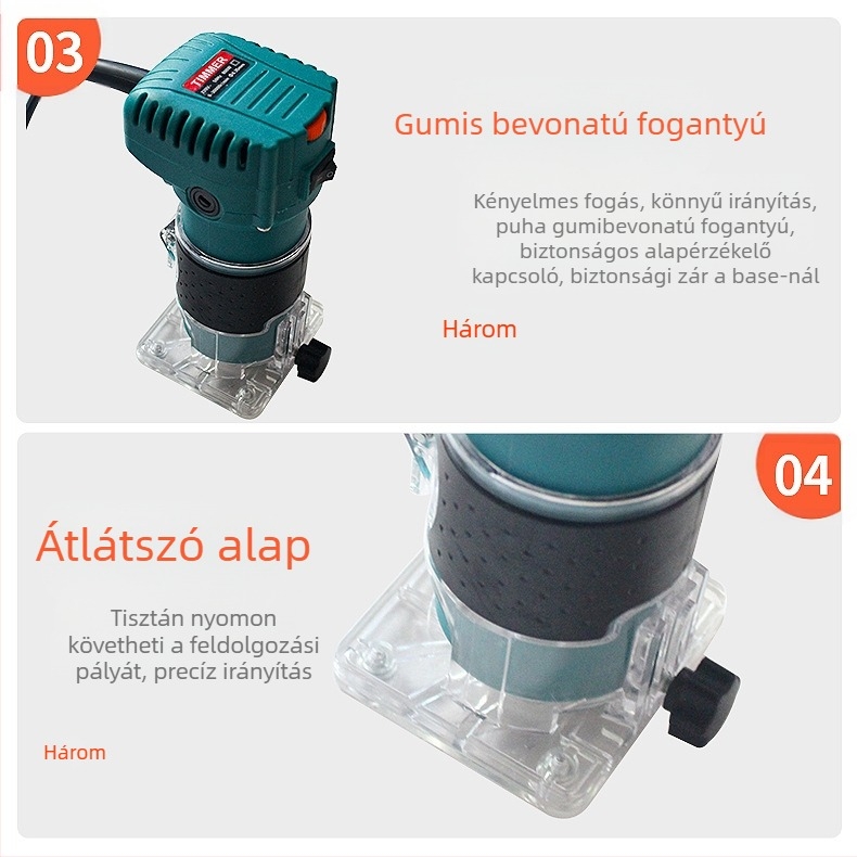 Állítható sebességű elektromos fájlfréző eszköz – igazítás, hornyolás, gravírozás és fúrás; 220V egyfázisú; elektromos faeszter-sor; alkalmas fém megmunkálásra