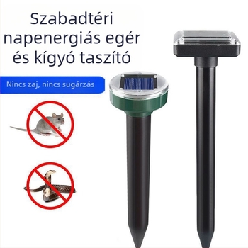 Ultrahangos egérriasztó, modell 6955, újratölthető, ABS ház, 1.2V