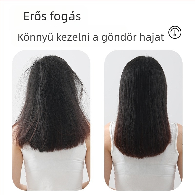 Hajvasaló fésű titan-turmalin bevonattal, negatív ion technológia, 15 fokozatú hőmérséklet-szabályozás, 45W 220V (kábeles)