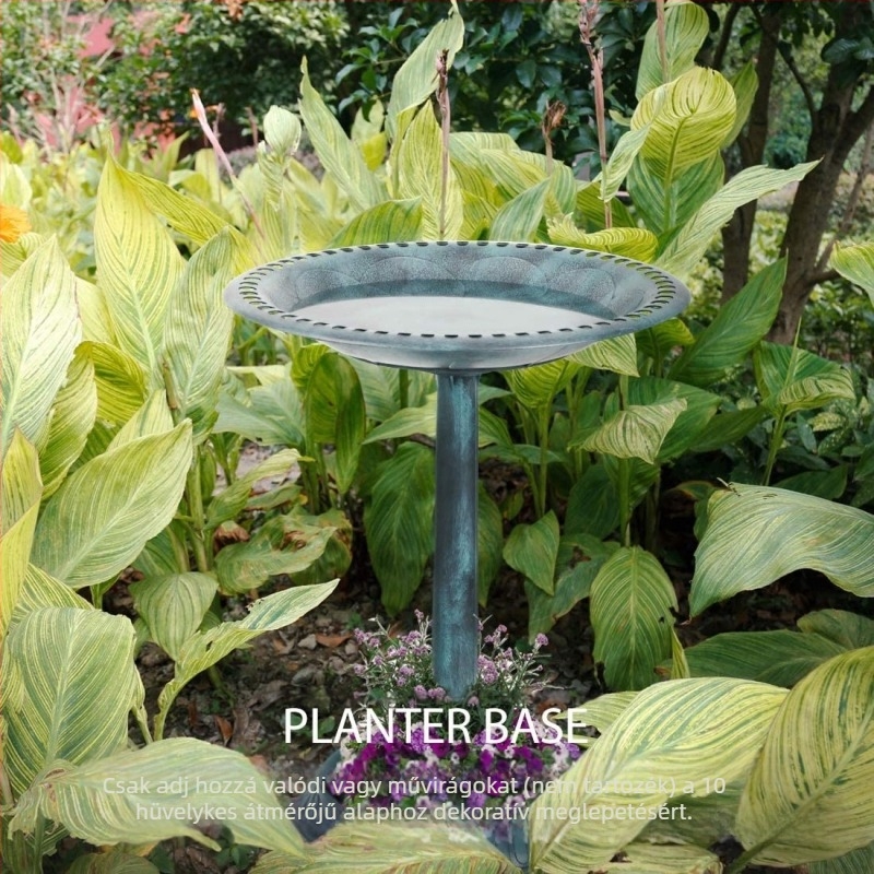 Kerti madárfürdő és virágcserép - STARK műanyag, kültéri használat, Ningbo eredet, licencelt magánmárkák.