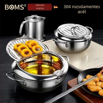 Rozsdamentes acélból készült olajtál - kínai stílus, első osztályú minőség, logónyomtatás elérhető