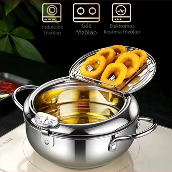 Rozsdamentes acélból készült olajtál - kínai stílus, első osztályú minőség, logónyomtatás elérhető