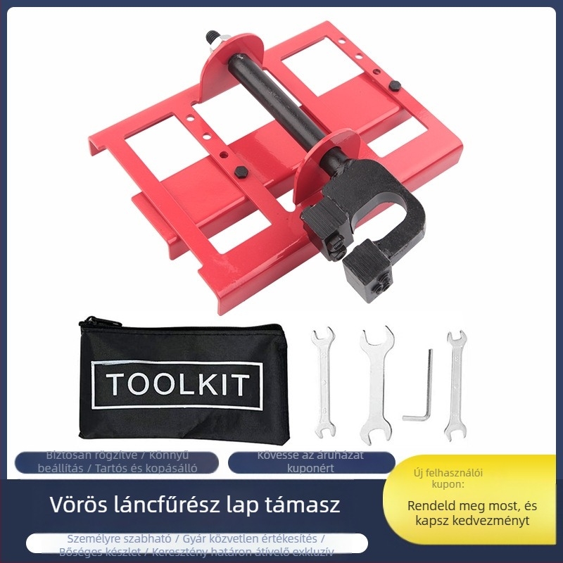 Bozhi láncfűrész lap-tartó, famunkához, benzinmotoros