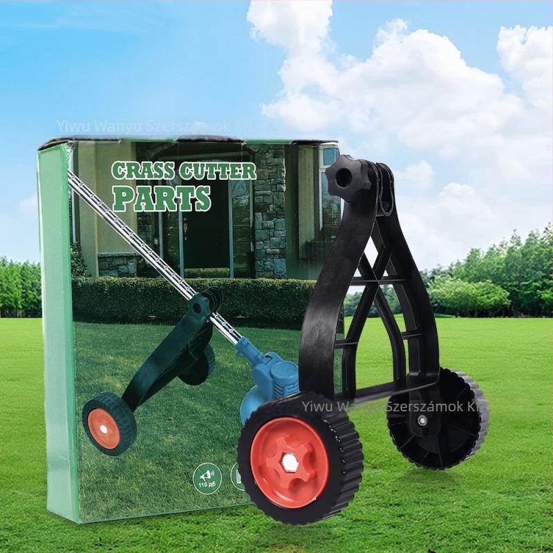 Kerti fűnyíró segédkerék – márka: Wanyu hardware, kertben használható