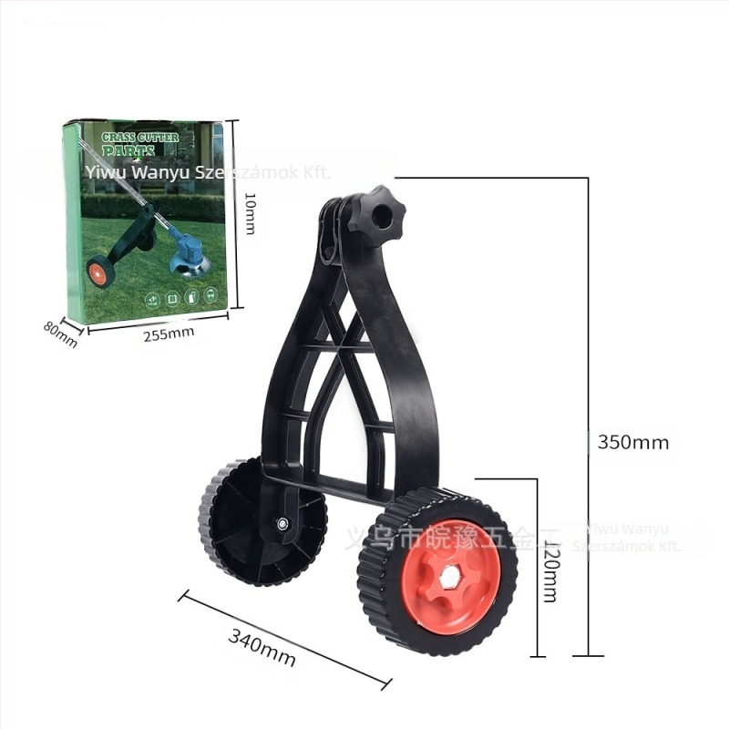 Kerti fűnyíró segédkerék – márka: Wanyu hardware, kertben használható