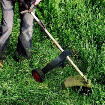 ZHIGANG Fűnyíró segédkerék – Univerzális kerti kiegészítő, kompatibilis 26–28 típusú fűnyírókkal