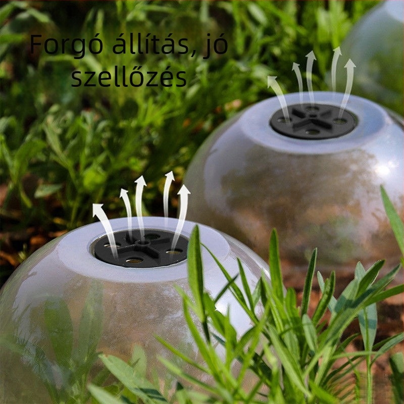 Szigetelt, átlátszó palánta takaró gyümölcs- és zöldségfélékhez, 3 darabos műanyag készlet, fagyvédelmi és madárvédelmi funkcióval