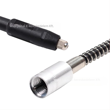 Rugalmas tengelykészlet elektromos szerszámokhoz — gumírozott tengely, több specifikáció, patronos kivitel