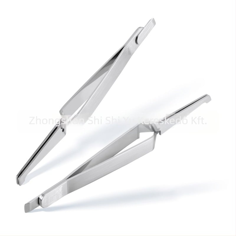Fogszabályozó csipesz formázó klippel, rozsdamentes acélból készült nyél és hegy