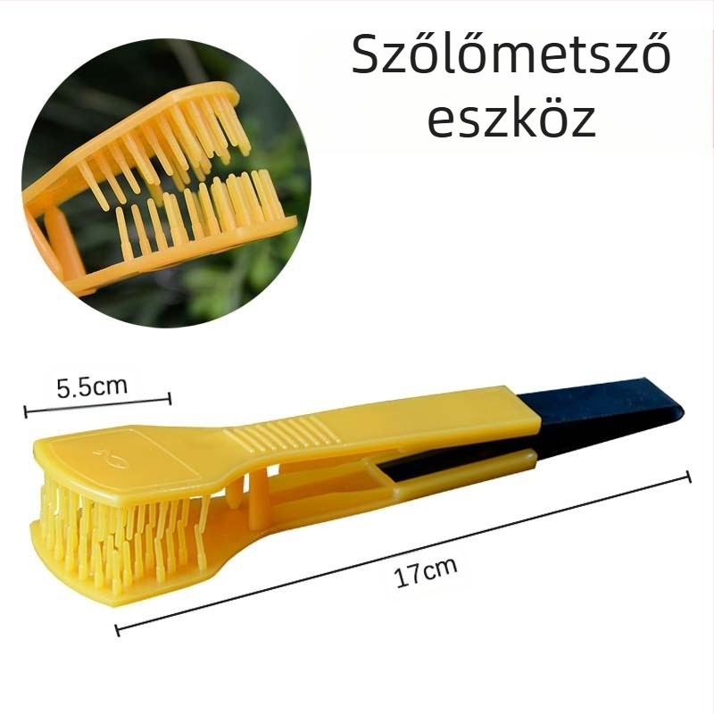 Szőlővirág-ritkító klip gyümőlfákhoz