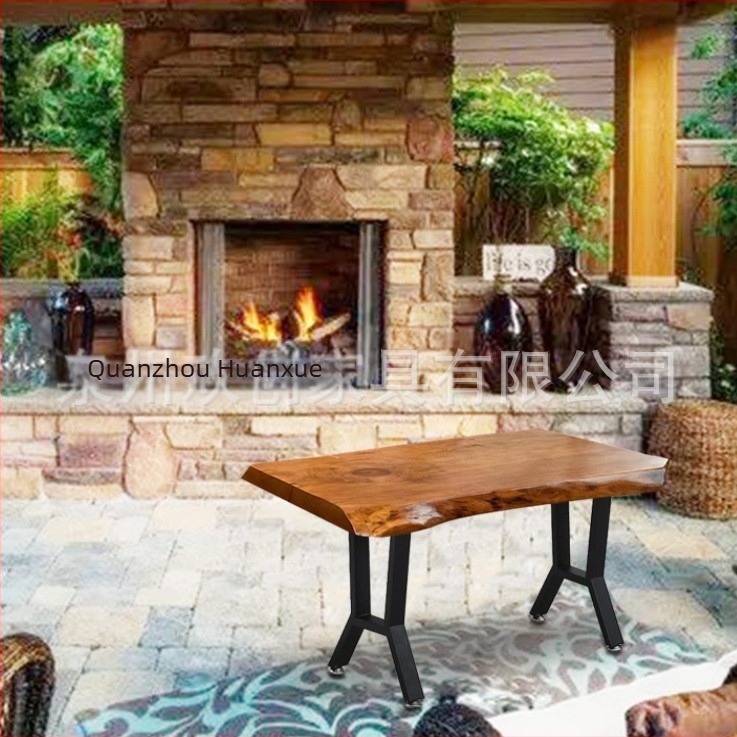 Acél asztallábak — modern minimalista stílus, márka Happy creation, kivitelezés