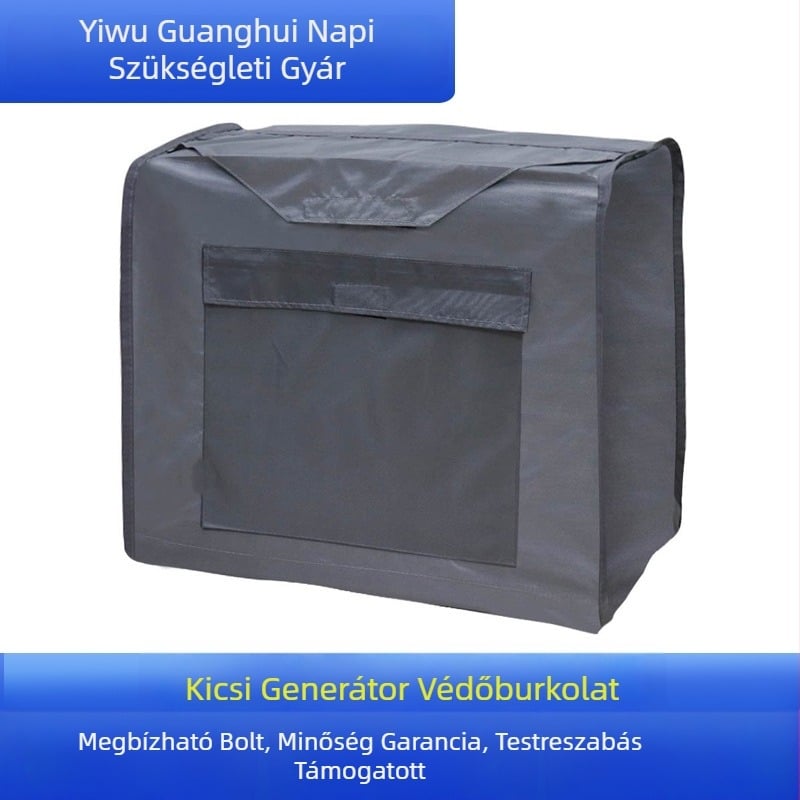 Kis hordozható generátor védőburkolat - vízálló Oxford anyag, YL márka, modern minimális stílus, testreszabás elérhető