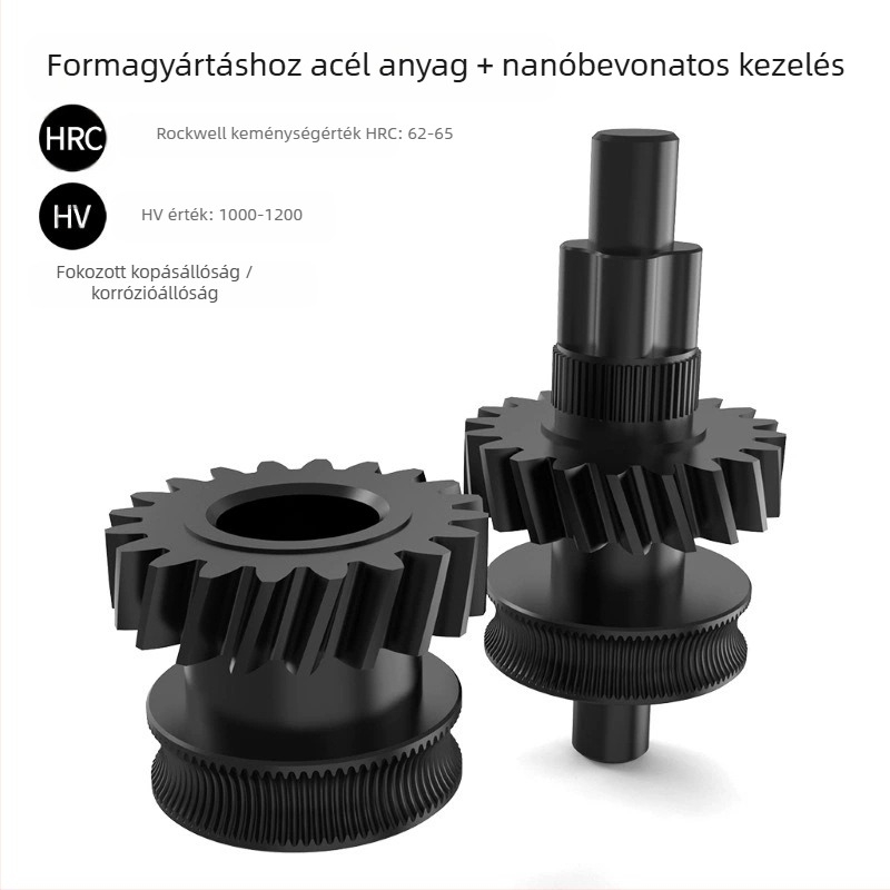 JIWEINIAO X1P1S Integrált etetőegység extruderhez, edzett acél DLC nano-bevonattal spirálfogaskerék