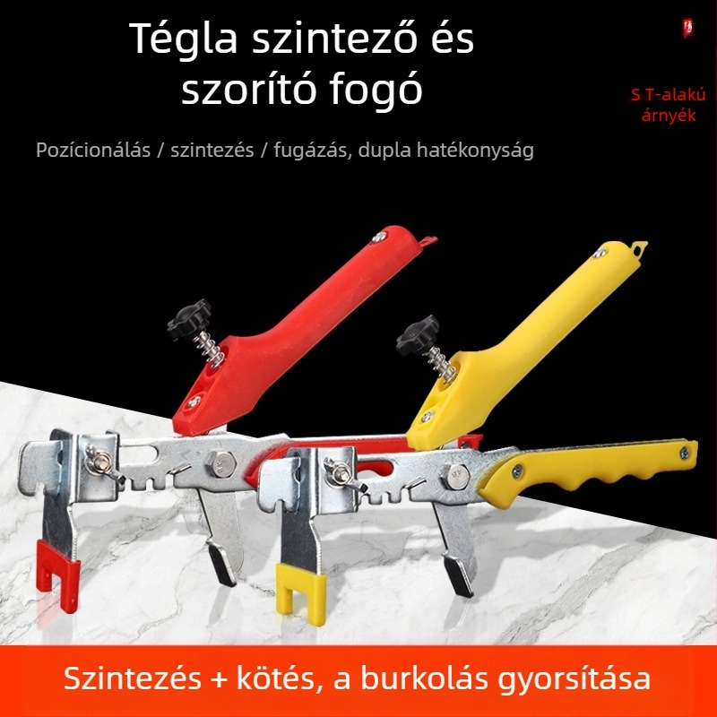 Insert Levelerhez való tile leveler fogó – időt és erőt megtakarít, anyag: galvanizált vas/304 rozsdamentes acél, súly 0,33 kg