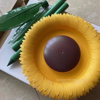 Napraforgó motívummal rendelkező madáretető, kültéri használatra (Felnőtt madár, Faj: madár, Importálatlan)