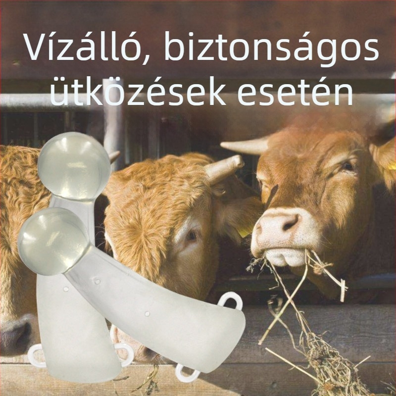 Szilikon marhakarvédő – szarvvédő burkolat, tenyésztési eszköz, állattenyésztéshez