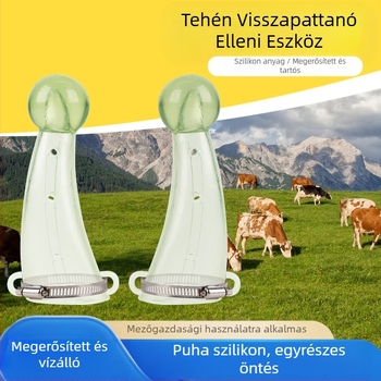 Szilikonból készült tehénszarvvédő burkolat – tenyésztési felszerelés