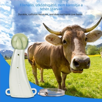 Szilikonból készült tehénszarvvédő burkolat – tenyésztési felszerelés