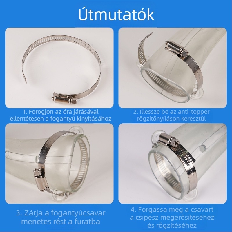 Szilikonból készült tehénszarvvédő burkolat – tenyésztési felszerelés