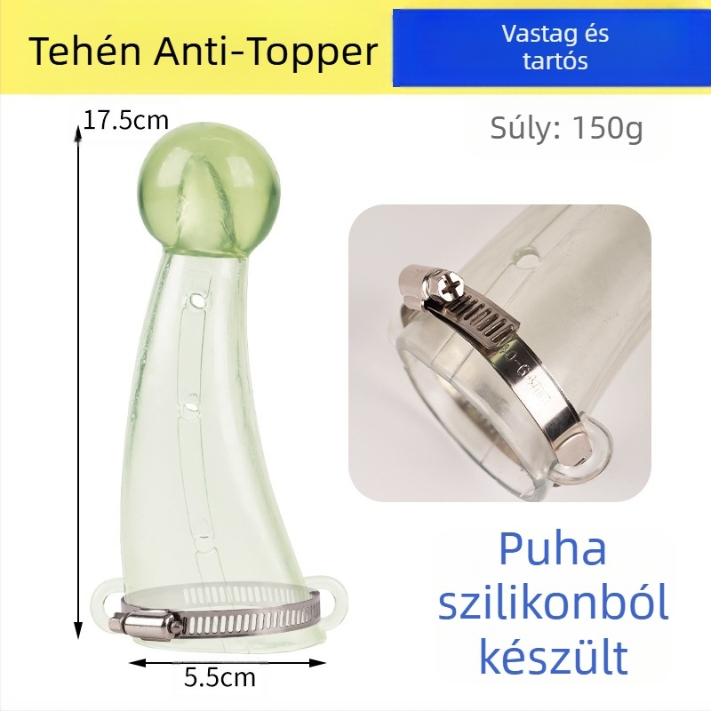 Szilikonból készült tehénszarvvédő burkolat – tenyésztési felszerelés