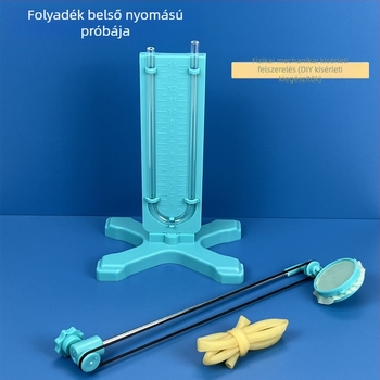 Folyadék belső nyomásának teszter latexcsővel – fizikai kísérleti berendezés, Jenyaush