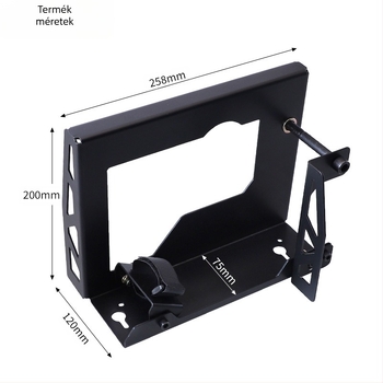 RUITOOL Fordítható Állvány Elektromos Planerekhez — Kompatibilis Makita és Dongcheng — Kézi Toló Planerekhez — Otthoni DIY Eszközök