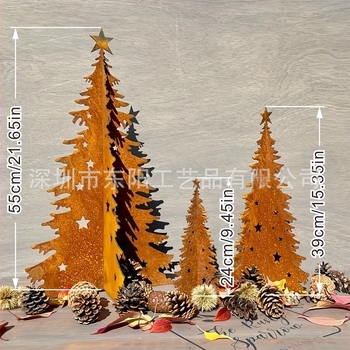 Kovácsoltvas rozsdás karácsonyfa, karácsonyi dekoráció, Anyag: Vas; Kategória: Karácsonyfák; IP védelem: Nincs