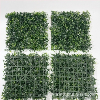 Mesterséges zöld fal - puha PVC, injekciós öntés, otthoni dekoráció