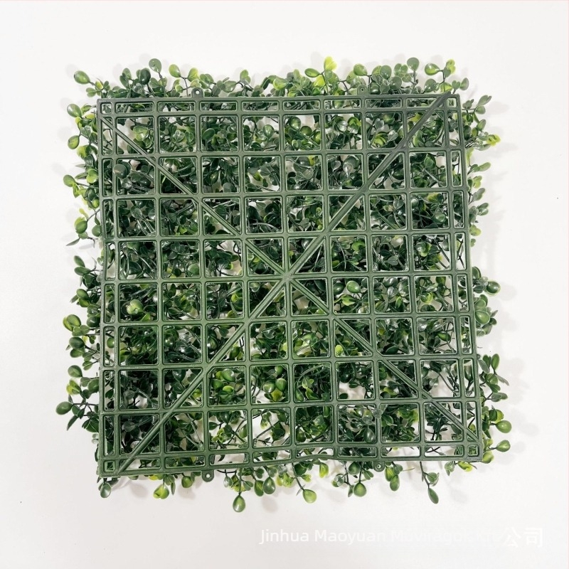 Mesterséges zöld fal - puha PVC, injekciós öntés, otthoni dekoráció