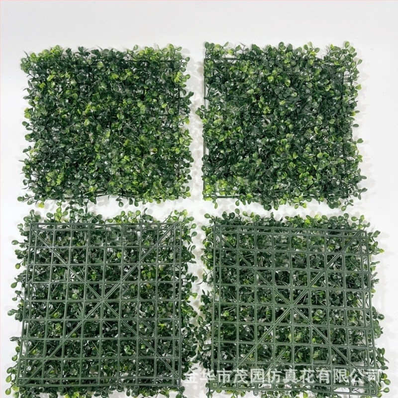 Mesterséges zöld fal - puha PVC, injekciós öntés, otthoni dekoráció