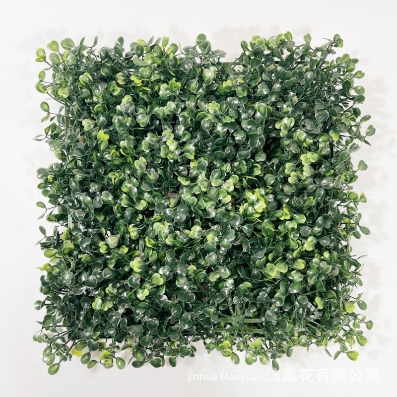 Mesterséges zöld fal - puha PVC, injekciós öntés, otthoni dekoráció