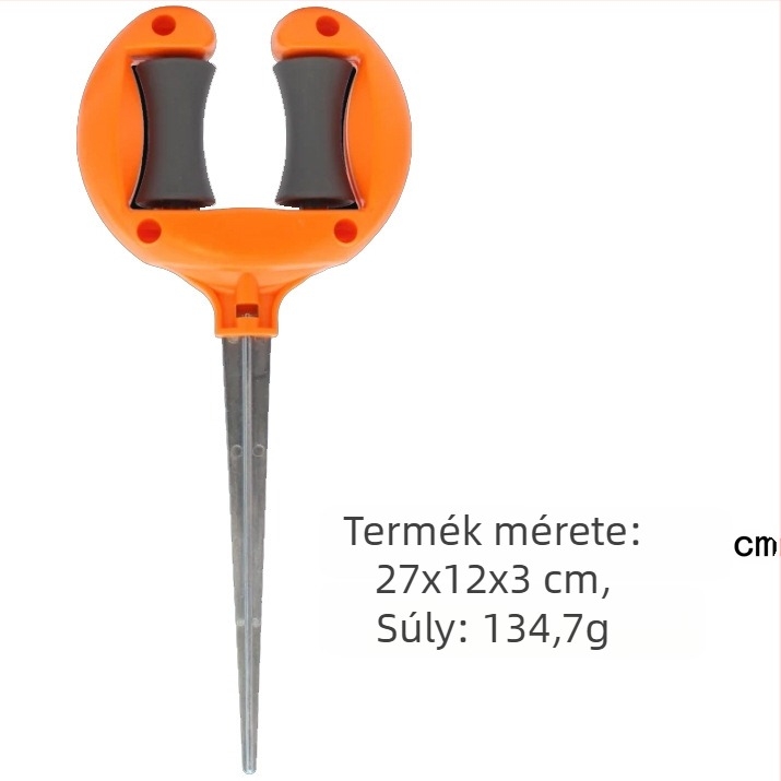 BLUEBIRD kerti tömlővezető forgó görgővel, ABS és vasból készült konstrukció, otthoni kertészkedéshez és közterületek zöldterületeihez