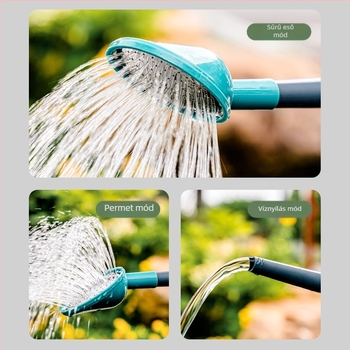 Hosszúcsövű öntözőkanna, virágok és zöldségek öntözésére, háztartási használatra