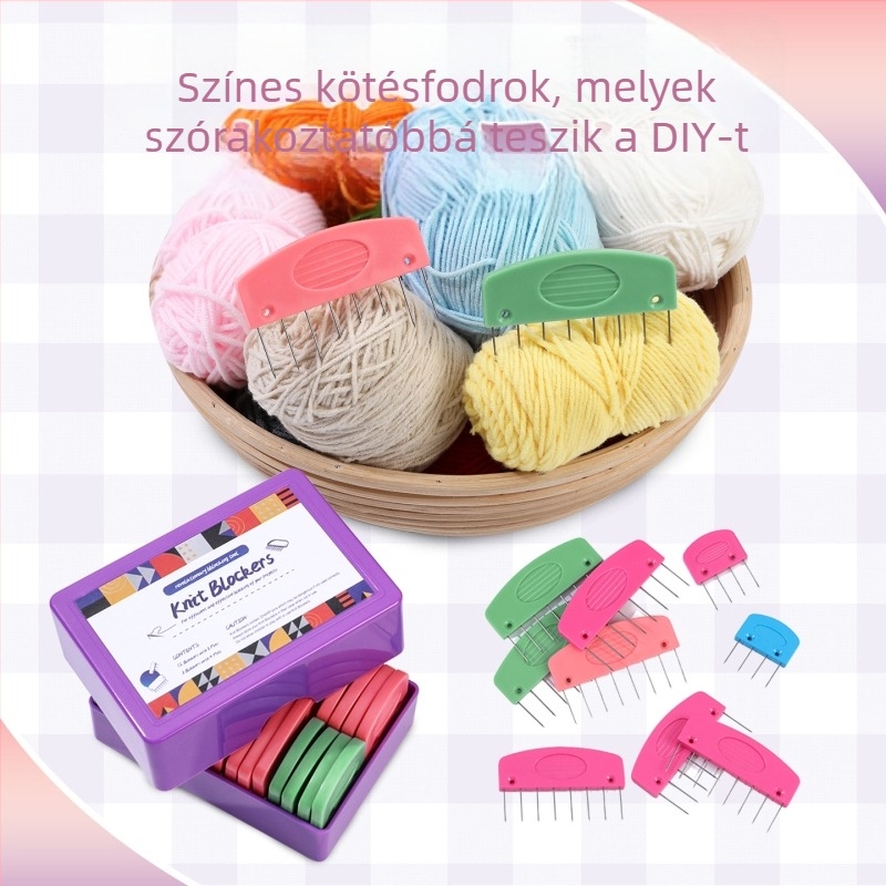 Zuoman Kötéshez való rögzítő tű – Formázó eszköz laza pulóverekhez és sálakhoz, DIY fixálás