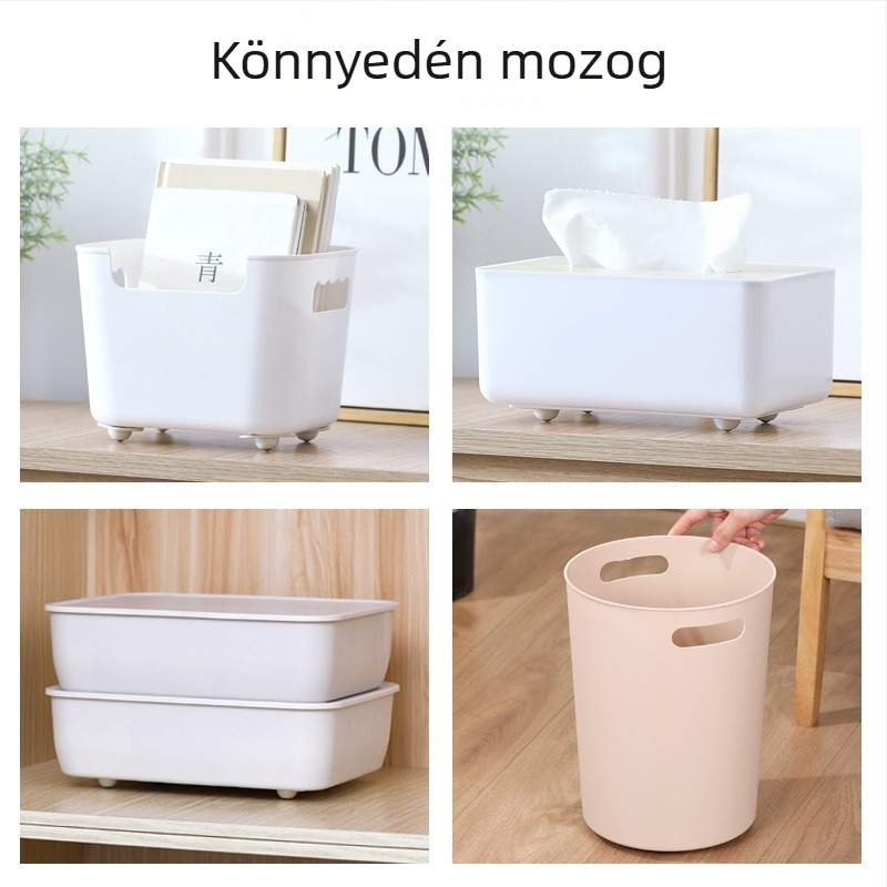 Öntapadós univerzális görgőkészlet (4 db) tároló dobozokhoz és mozgatható keretrendszerekhez — ABS + 304 rozsdamentes acél, kreatív dizájn