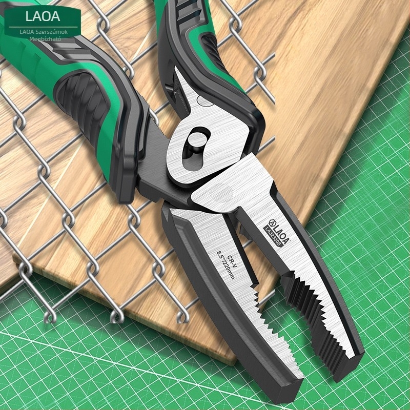 Old A Ipari kábelolló erőfáradtság-megtakarítással, többtengelyes elektromos harapó olló, vágási átmérő 3,0 mm, állkapocs hossza 60 mm, tömege 0,4 kg